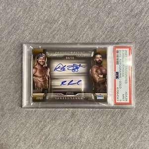2021 Topps WWE Undisputed Dolph Ziggler/Robert Roode Dual Autographs-Gold PSA 9 - Picture 1 of 2