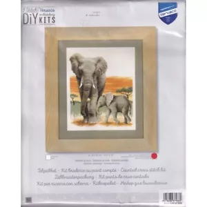 Vervaco ELEPHANT"S JOURNEY Counted Cross Stitch Kit PN-0148480 - Picture 1 of 3