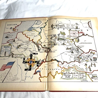 The History Of The 71st Infantry Division Hardback Military History 1946 - Image 1 of 4