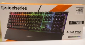 SteelSeries Apex Pro Mechanical Gaming Keyboard – Adjustable Actuation Switches - Picture 1 of 5