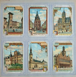 Quadri antichi carte Liebig estratto di carne serie 6 pezzi collezione - Foto 1 di 4