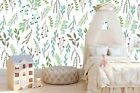 3D Leaves Seamless Wallpaper Wall Mural Removable Self-Adhesive Sticker 191