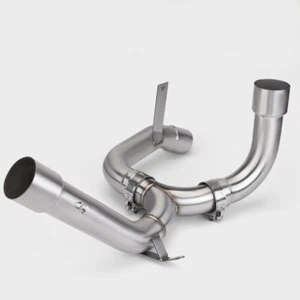 For Ducati Multistrada 1200 S 2010-2014 Exhaust System Mid Connect Link Pipe - Picture 1 of 4