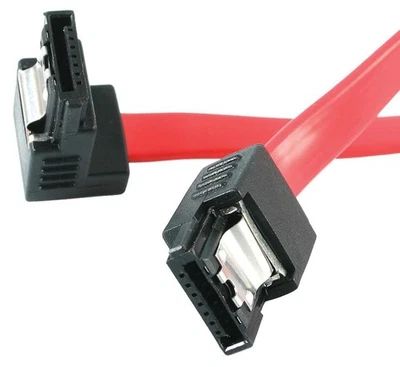 SATA auf Rechten Winkel SATA Kabel, 0.45m - LSATA18RA1 - Bild 1 von 2