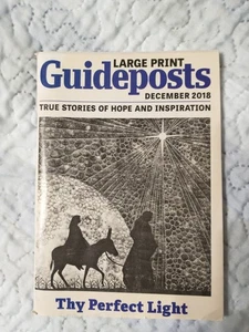 GUIDEPOSTS - December 2018 - Thy Perfect Light LARGE PRINT - Picture 1 of 1