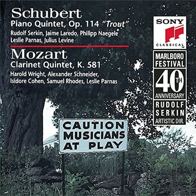 Schubert^Mozart^Serkin^Levine^La... - Schubert^Mozart^Serkin^Levine^L... CD 5OVG - Image 1 of 2