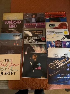 Lot Of 22 Jazz Vinyl LP Deodato Clarke Duke Hayward Cockburn Klugh Byrd Miller Foto 1 de 4