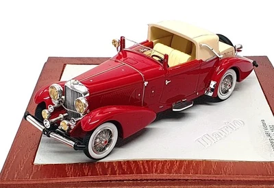 Ilario 1/43 Scale IL43050R - 1932 Duesenberg J481 Convertible - Red — 第 1/4 张图片