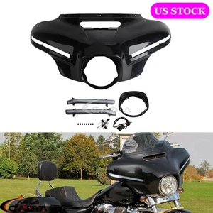Carenado de murciélago señales de giro para Harley Electra Glide Ultra Classic Street Glide - Imagen 1 de 10
