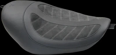 Mustang Kodlin Signature negro asiento individual Harley hierro 883 09-21 Foto 1 de 4