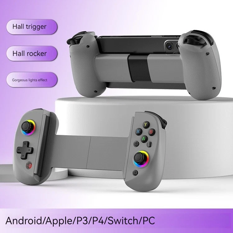 Dual Vibration Wireless Controller Grip Gamepad For Android/IOS/PS3/PS4/Win10 PC - Image 1 of 4