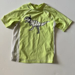 Old Navy Boys Yellow Swim Rash Guard Size 5T - Picture 1 of 5