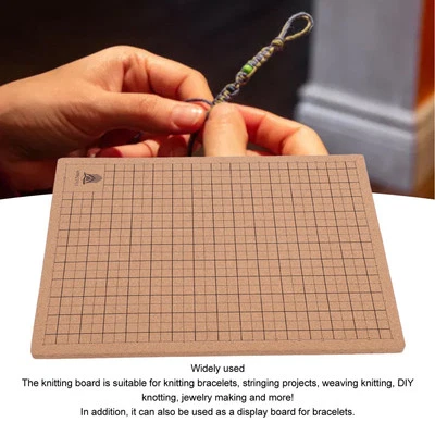 Macrame Board For Braiding Double Side Grids Project Board For Braiding Part - Image 1 of 4