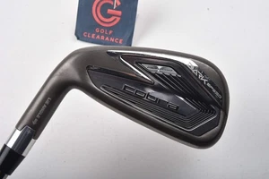 Left Hand Cobra Dark Speed #7 Iron / Regular Flex Recoil ESX Shaft / Std / Demo - Picture 1 of 6