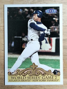 2000 Fleer Tradition #448 Derek Jeter WS - Picture 1 of 2
