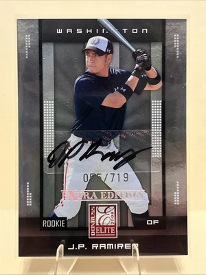 2008 Donruss Elite Extra Edition - Rookie J.P. Ramirez #179 /719 (AU, RC) - Image 1 of 2