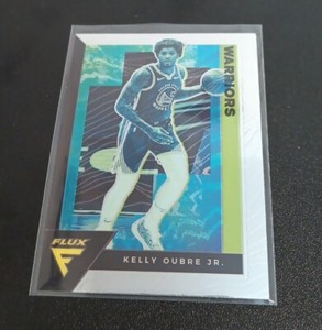 KELLY OUBRE JR. 2020-21 PANINI FLUX SILVER PRIZM #56 WARRIORS