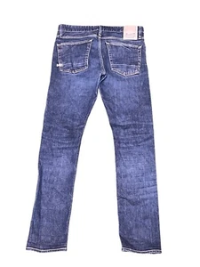 DENHAM Razor Slim Fit Jeans Men’s Size 31x30 Blue Candiani Denim Made in ITALY - Picture 1 of 10