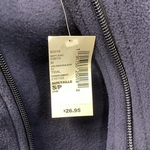 Place Kids Boys Hoodie Blue Long Sleeves Activewear Full Zip Size Small 5/6 - Picture 1 of 6