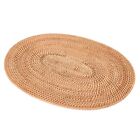 Rattan Woven Placemats Oval Round Table Mats Non  Heat Resistant Place3845