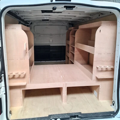 Ford Custom 2012+ SWB Van Racking Set 4 with Raised Floor & Toolbox Storage - Image 1 of 4