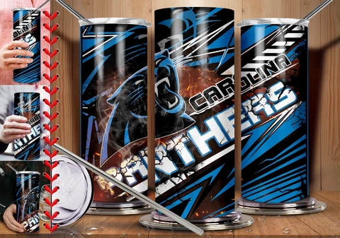 Panthers  20 oz Tumbler Cover