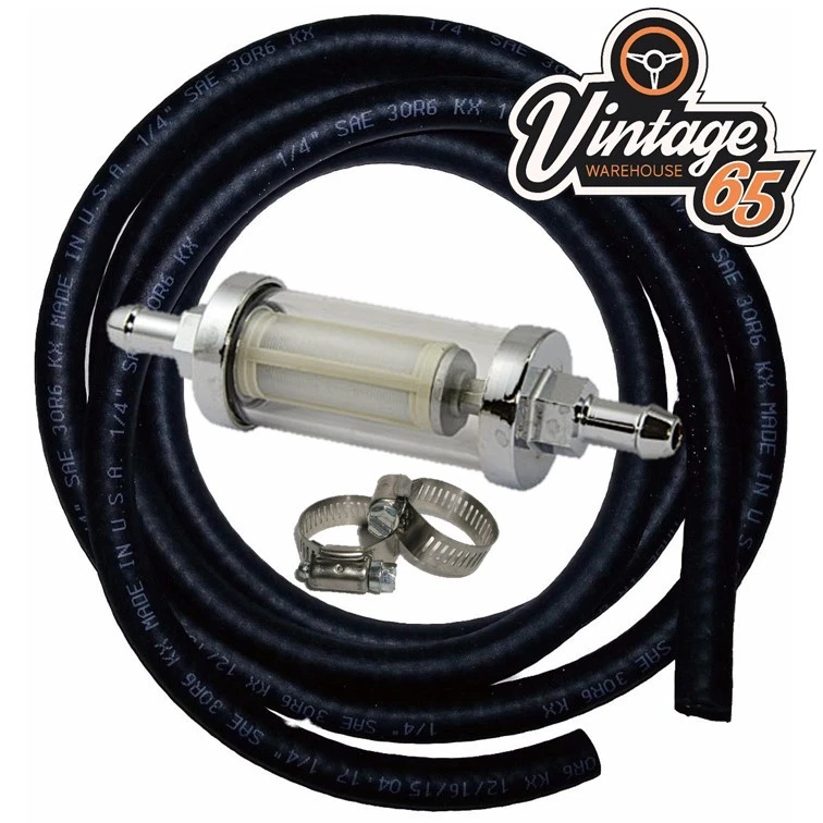 Austin Rover Klassisch Chrom Eingang Kraftstofffilter Upgrade 1/4 " - Bild 1 von 1