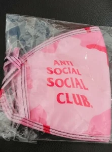 Anti Social Social Club Static Pinky Mask - New - Picture 1 of 2
