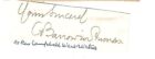 Campbell West-Watson - Archbishop & Primate of New Zealand - original signature