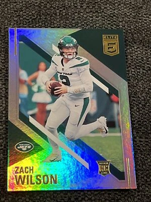 2021 Zach Wilson Chronicles Elite RC New York Jets (DS) - Image 1 of 2