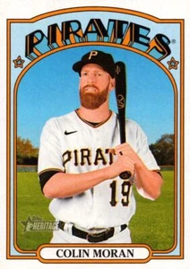 2021 Topps Heritage Colin Moran Pittsburgh Pirates #626 - Picture 1 of 2