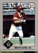 1991 Front Row Draft Picks #NNO Brent Gates Promos Excellent