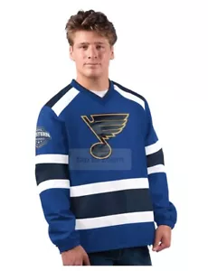 NHL St. Louis Blues Pullover NWT Men’s Size Medium NWT - Picture 1 of 4