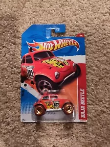 Hot Wheels Baja Beetle Red Thrill Racers-Jungle 11 (2616) - Picture 1 of 2