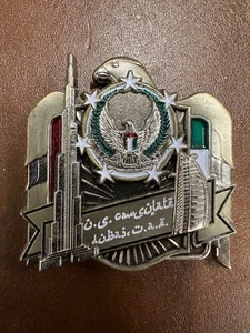 MARINE SECURITY GUARD DETACHMENT MSG UNITED ARAB EMIRATES CHALLENGE COIN - Picture 1 of 2