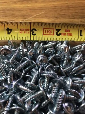 500 Tornillos de perno de chapa de punta afilada con cabeza de armadura Phillips Hilti #8 X 1/2” PTH Foto 1 de 4