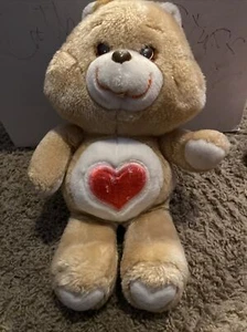 Vintage Tenderheart 13 Zoll Care Bear Plüschtier Stofftier Kenner 1983 - Bild 1 von 5