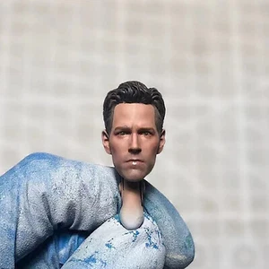 1/12 Painted Ant-man Paul Rudd Head Carved Fit For 6'' SHF Action Figure - Picture 1 of 2