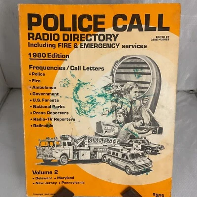 Police Call Radio Directory 1980 Edition Vol 2 VTG - Image 1 of 4