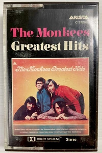 The Monkees Greatest Hits Music Cassette Tape C 37208 Arista 1976 Original - Picture 1 of 24