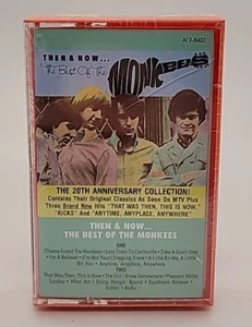 Then & Now... The Best Of The Monkees (Cassette, 1986, Arista) *Brand New* - Picture 1 of 3