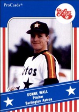 1991 Midwest League All-Stars ProCards #MWL19 Donne Wall Festus Missouri MO Card