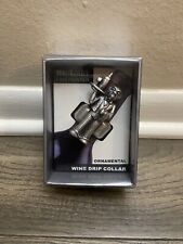 Metálla Fine Pewter Wine Drip Collar DC-1-W Waiter Prodyne