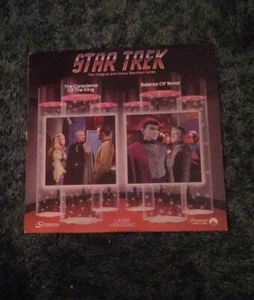 STAR TREK THE ORIGINAL SERIES LaserDisc #13/09 CONSCIENCE OF KING/BALANCE TERROR - Picture 1 of 2