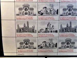 US# 1838-1841a 15c 1980 Architecture Sheet of 40 Perfect! FaceVal=$6.00 - Picture 1 of 2