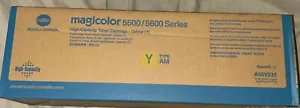 Konica Minolta Standard Capacity Yellow Toner Cartridge - Laser - 12000 Page - - Picture 1 of 1