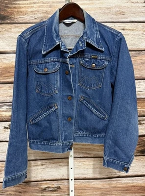 Chaqueta Denim Maverick Vintage Talla 38 Pequeña Automaticks Sanforset Hecha en EE. UU. Foto 1 de 4