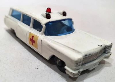 Vintage Lesney Matchbox Series No. 54 S &S Cadillac Ambulance VGC Model Car 1965 - image 1 of 4