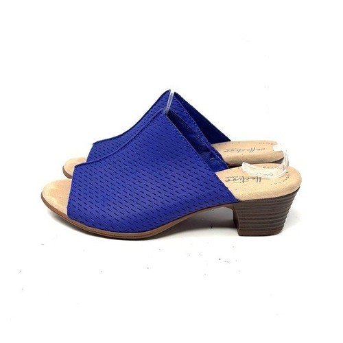 Sandali donna Clarks in pelle blu taglia 6 5