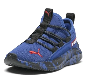 PUMA One4all Full Throttle Slip On Toddler Boys # 5C Blue Sneakers Casual Shoes - Bild 1 von 9